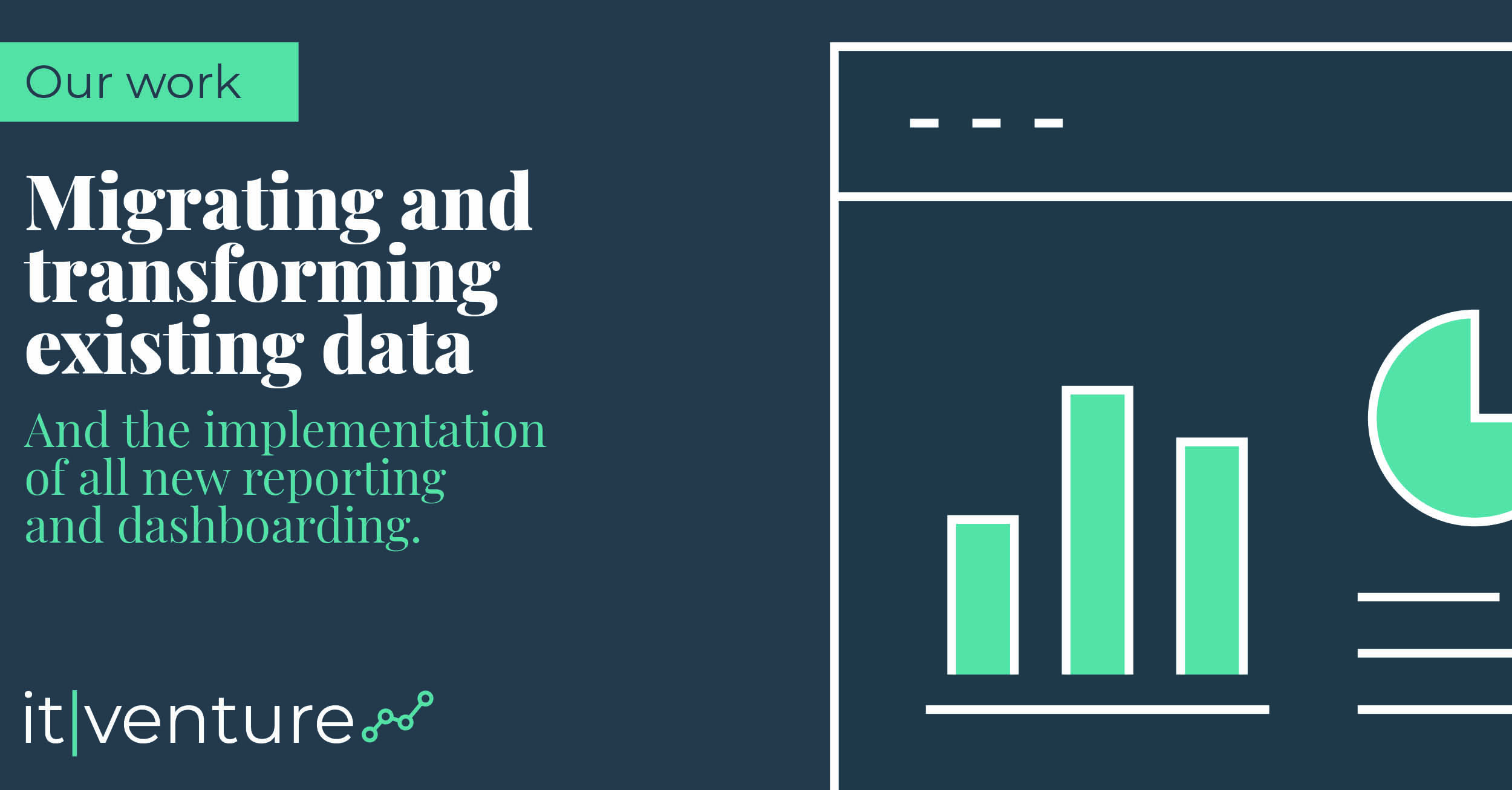 Transitional Company Data Migrating and transforming existing data | it|venture